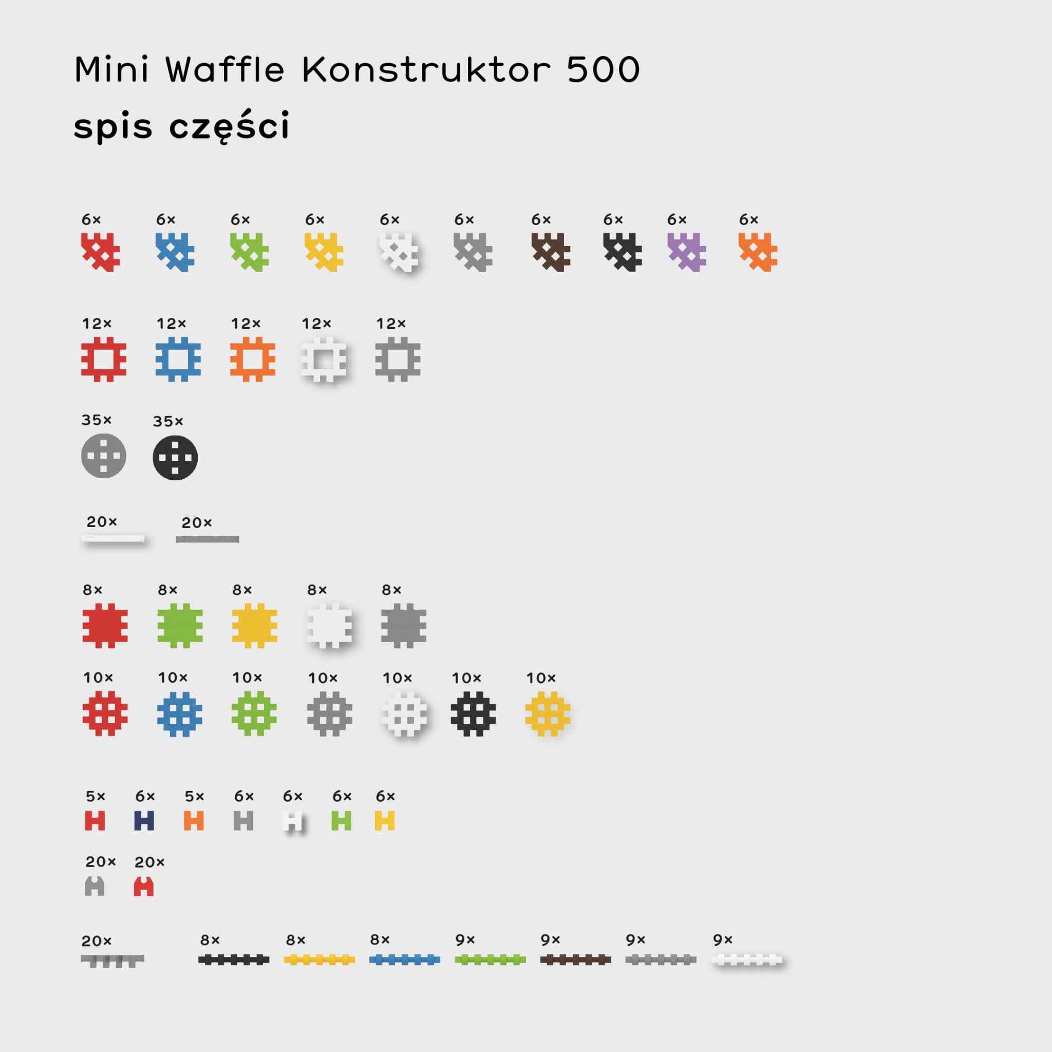 Mini Waffle Konstruktor 500 - obrazek 7