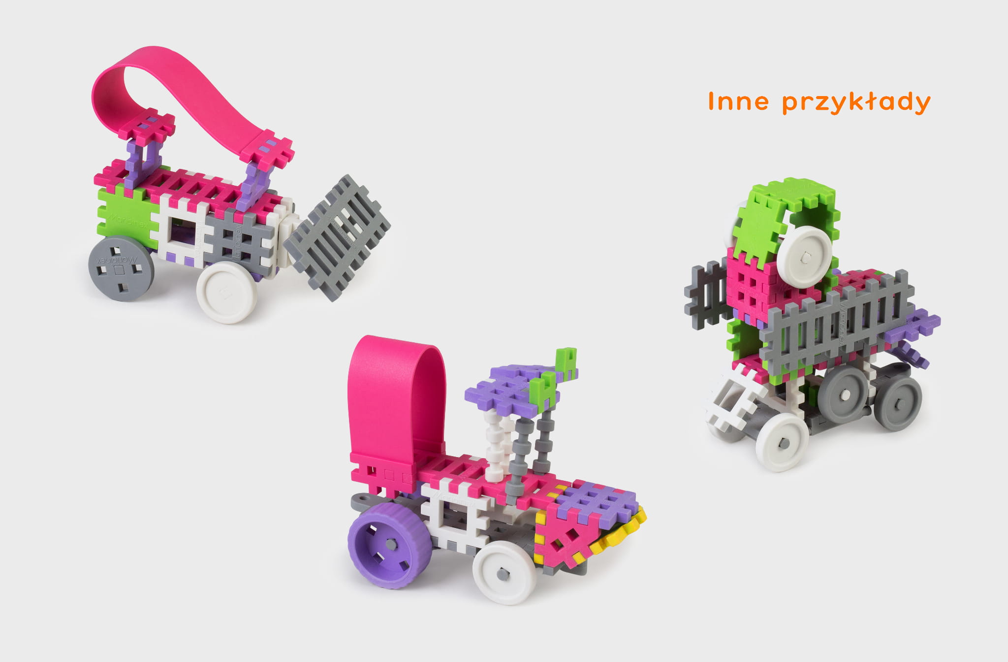 Mini Waffle Konstruktor 140 różowy - obrazek 4